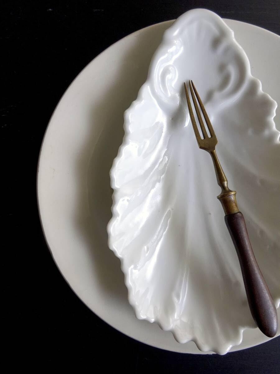 Amazon.co.jp: 19世紀フランスパリ窯ラヴィエ皿器民藝工藝美術骨董